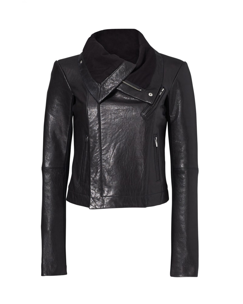 Veda max classic leather jacket hotsell